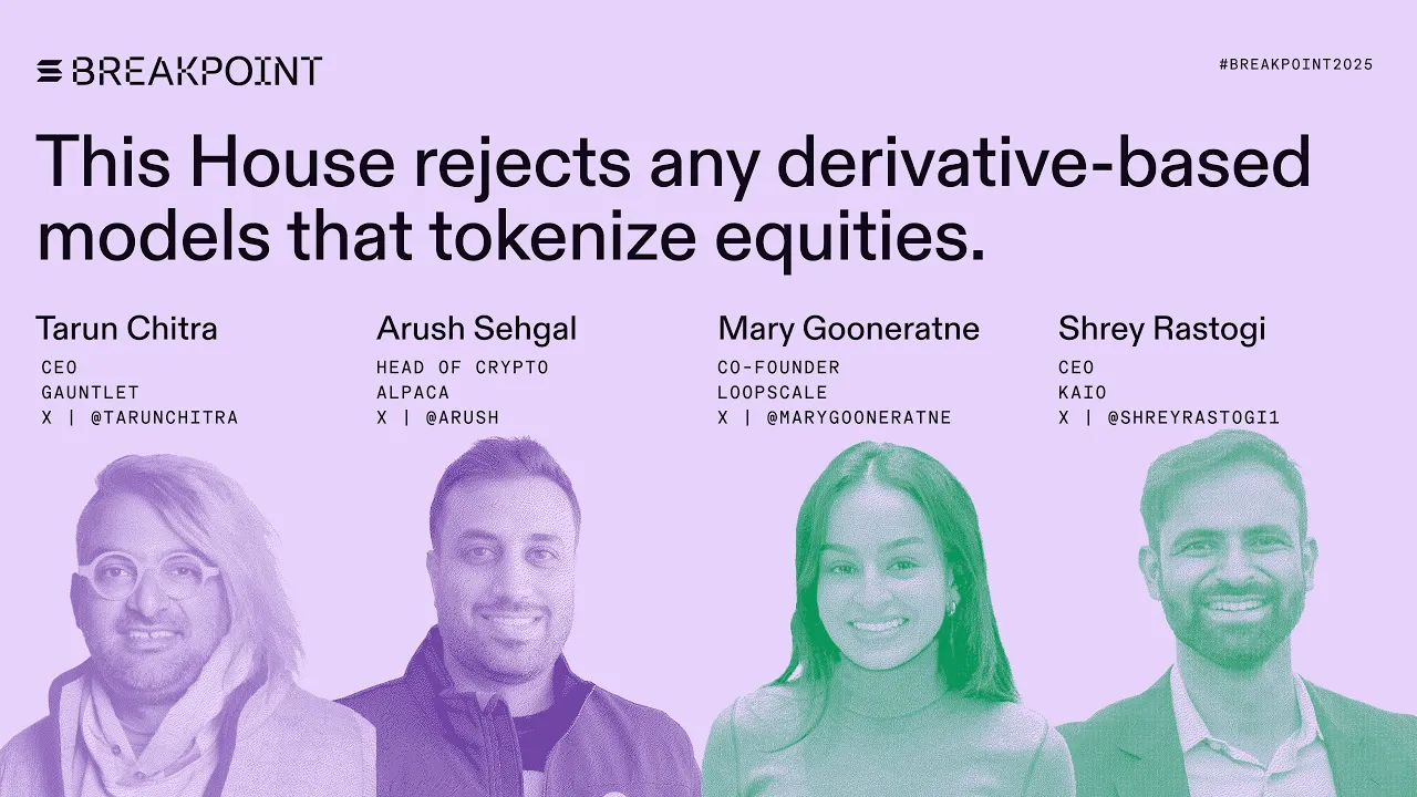 This House rejects any derivative-based models that tokenize equities
